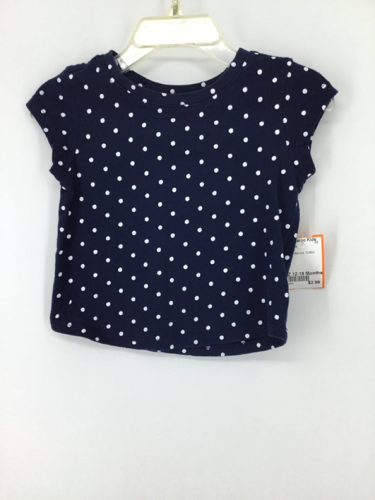 Old Navy Child Size 12-18 Months Navy T-shirt - girls