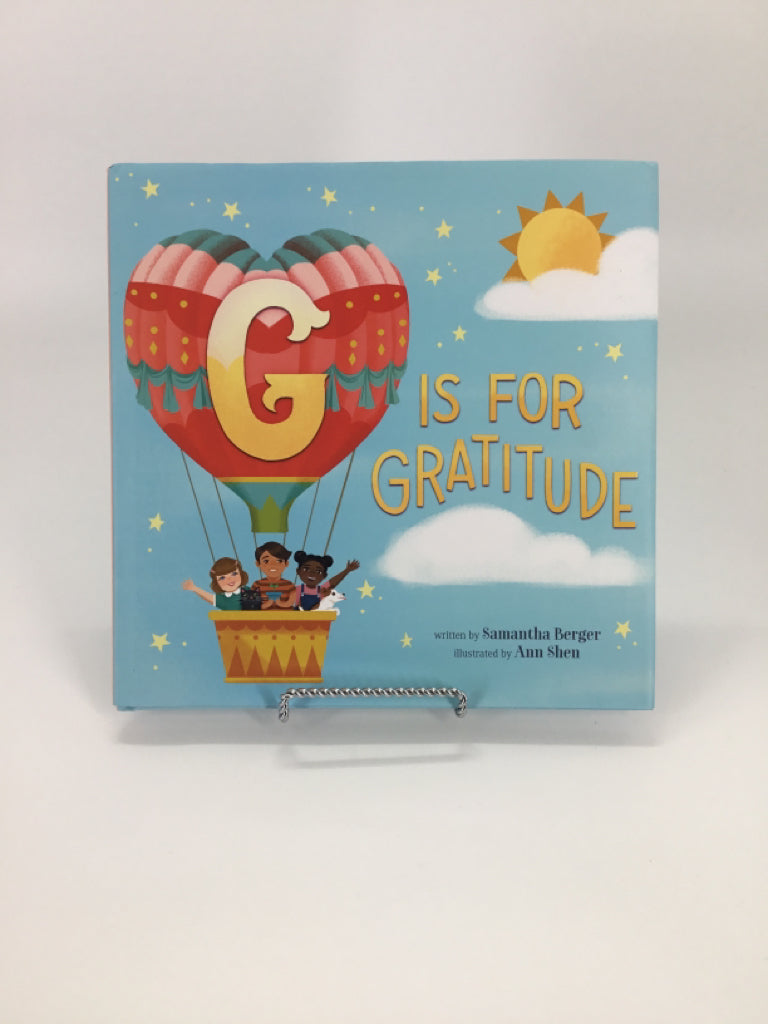 G is For Gratitude Hardcover Book