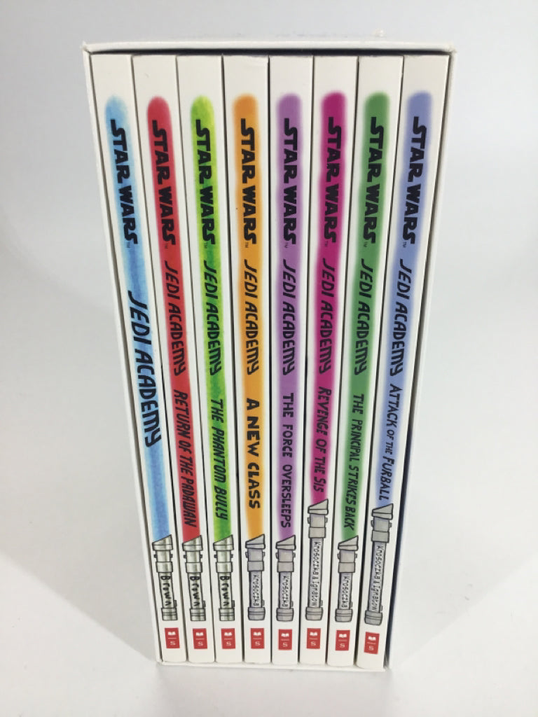 Scholastic Star Wars Jedi Academy Hyperspace Box Set Paperback Book