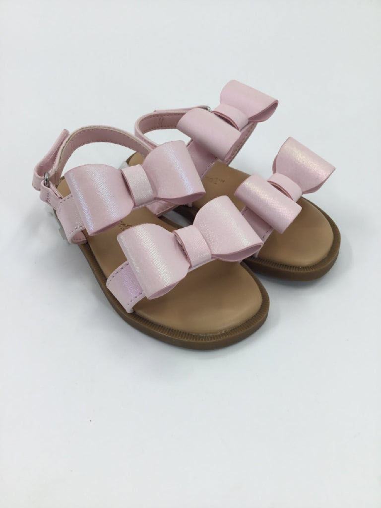 Cat & Jack Child Size 6 Toddler Pink Sandals/Flip Flops