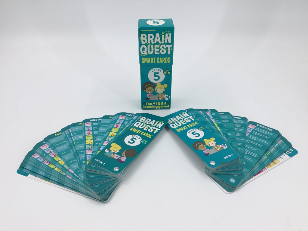 Brain Quest Smart Cards Grade 5