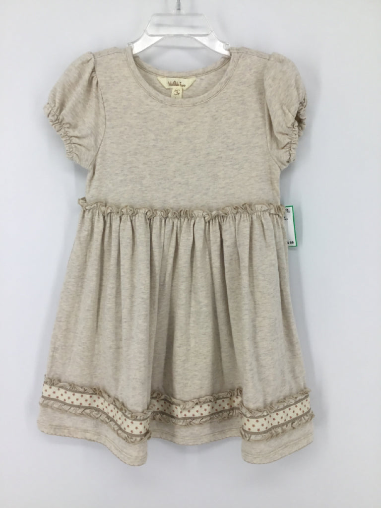 Matilda Jane Clothing Child Size 4 Tan Dress - girls