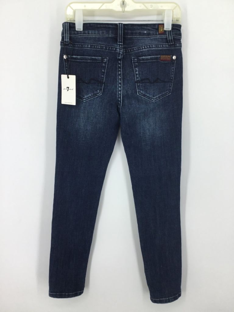 7 for all Mankind Child Size 10 Blue Jeans - girls