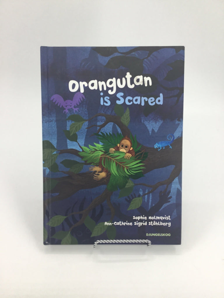 Orangutan is Scared Hardcover Book