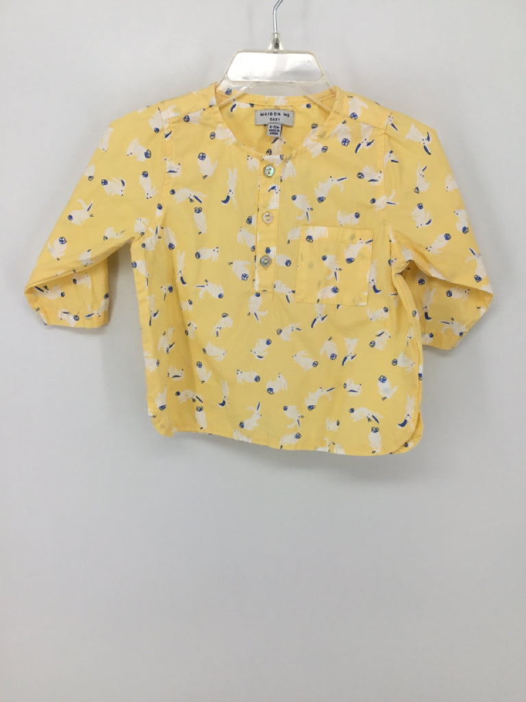 Maison Me Child Size 6-12 Months Yellow Easter