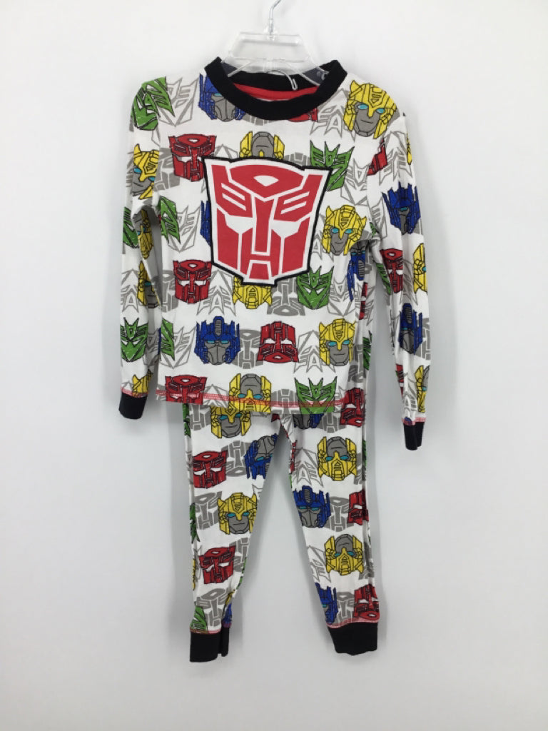 Transformers Child Size 5 Multi-Color Character Pajamas - boys