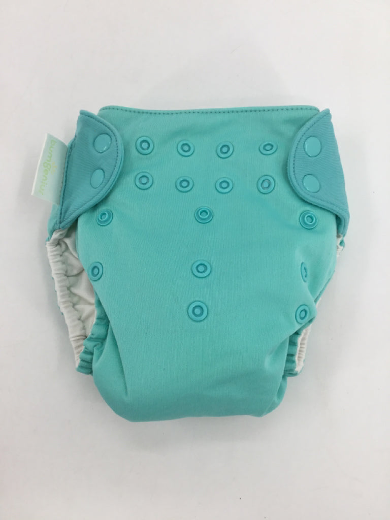 Bum Genius Child Size One Size Blue Solid Pocket Cloth Diaper