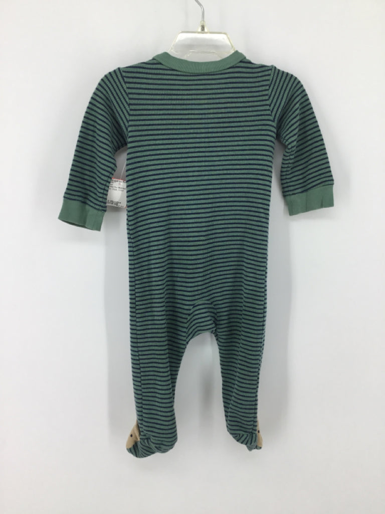Just One You Made by Carters Child Size 9 Months Green Sleepers