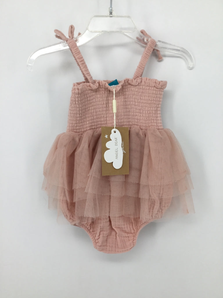 Angel Dear Child Size 12-18 Months Pink Outfit - girls