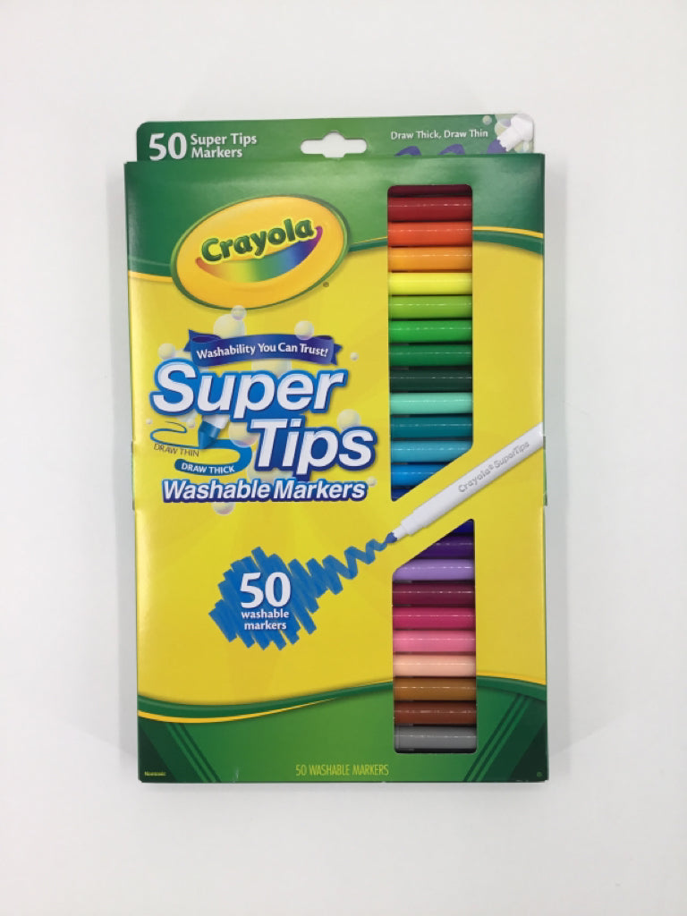 Crayola Super Tips Washable Markers 50 Ct