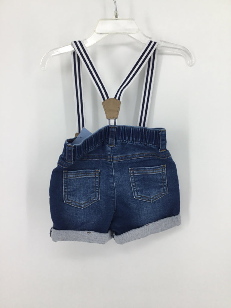 Cat & Jack Child Size 6-9 Months Blue Solid Shorts - boys