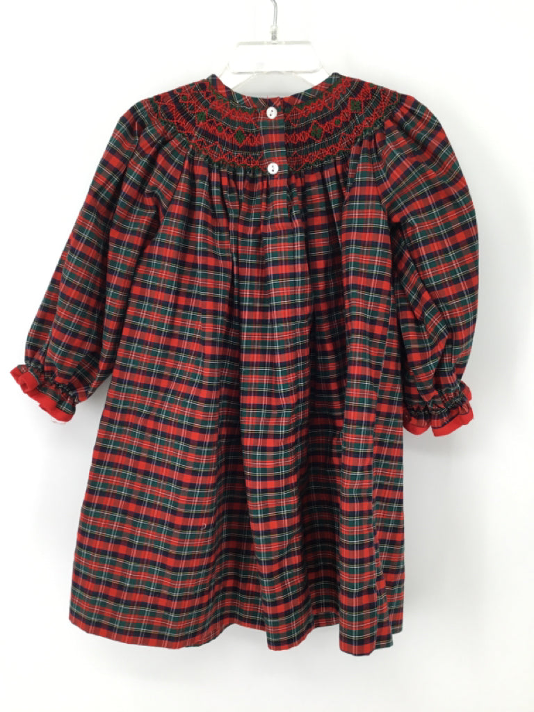 Southern Sunshine Child Size 18 Months Red Dress - girls