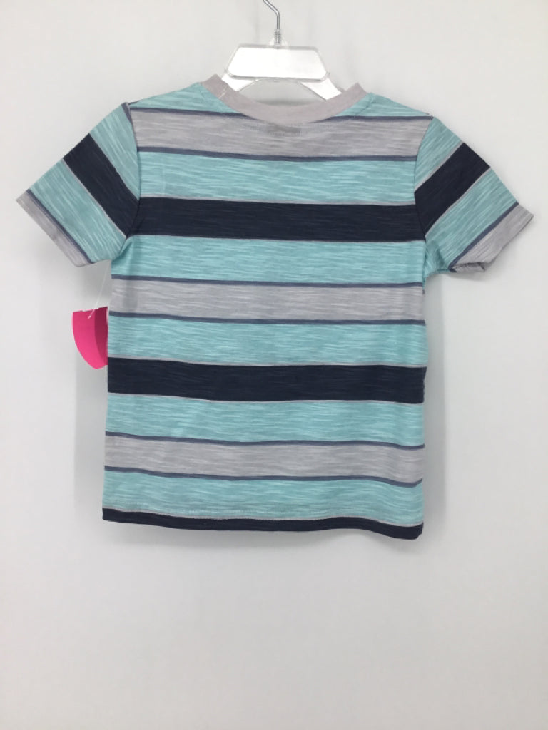 PX Kids Child Size 3 Blue Stripe T-shirt - boys