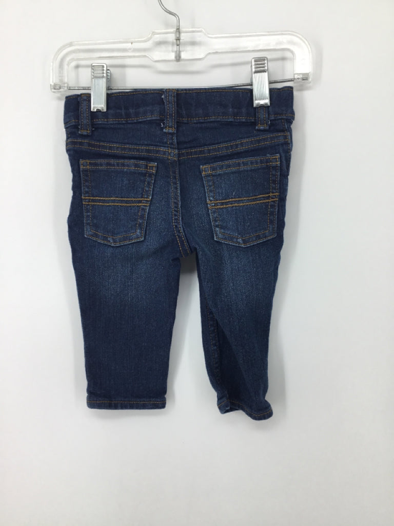 Carter's Child Size 6 Months Blue Solid Jeans - boys