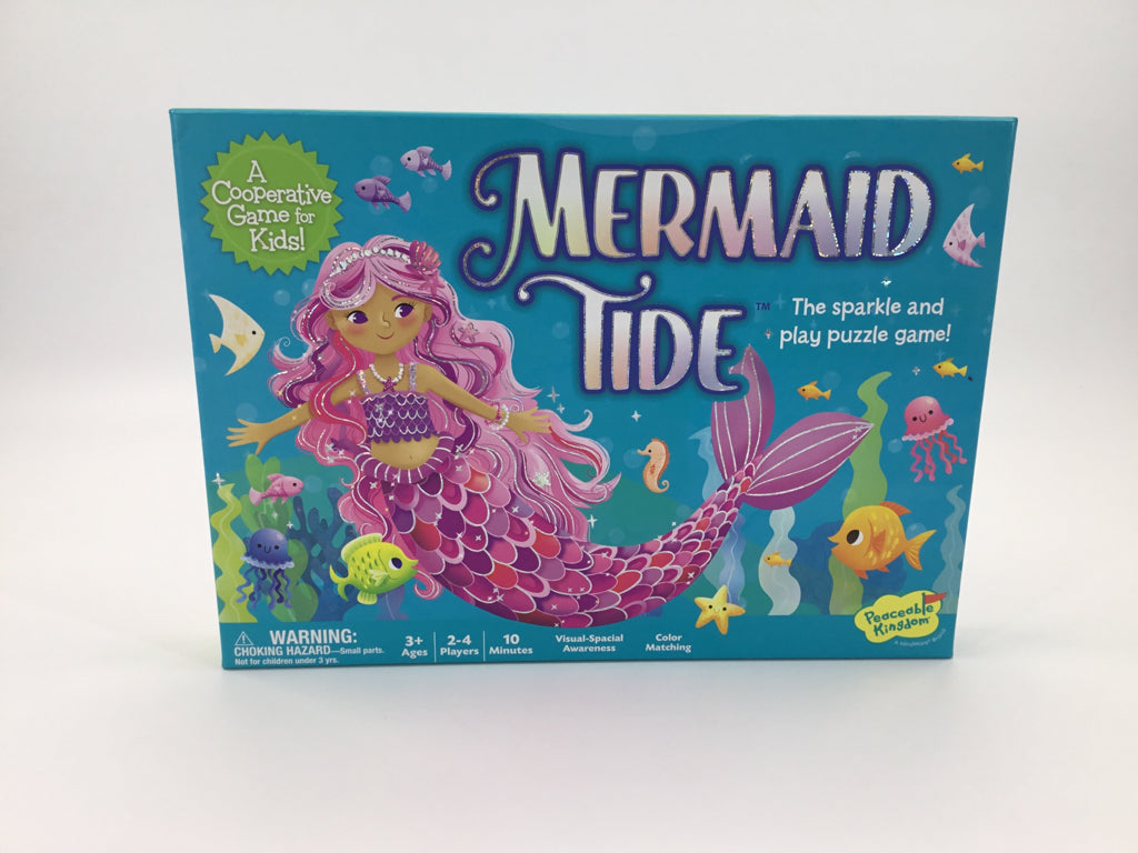 Peaceable Kingdom Mermaid Tide Game