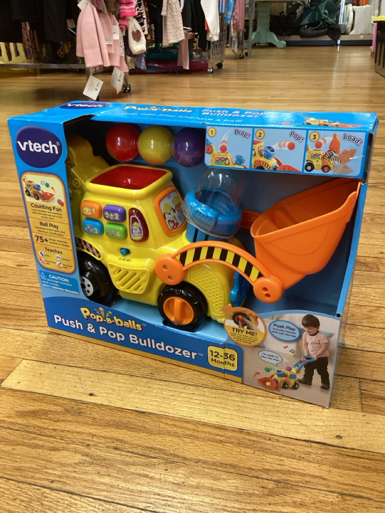 vtech Push & Pop Bulldozer