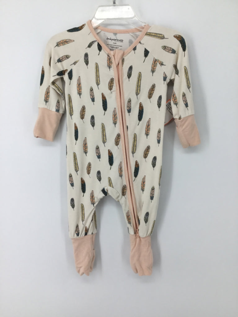 Baby Sprouts Child Size 3-6 Months Pink Pajamas - girls