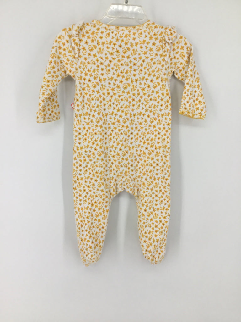 Just One You Made by Carters Child Size 9 Months Yellow Sleepers