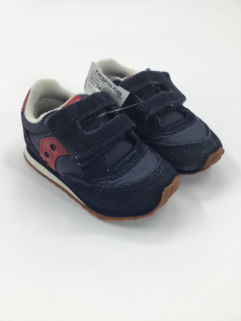 Saucony Child Size 6.5 Toddler Navy Sneakers