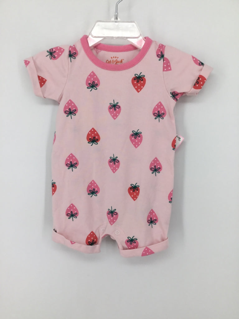 Cat & Jack Child Size 0-3 Months Pink Outfit - girls