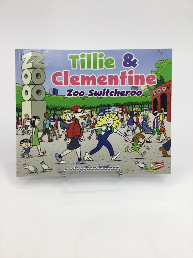 Tillie & Clementine Zoo Switcheroo Paperback Book