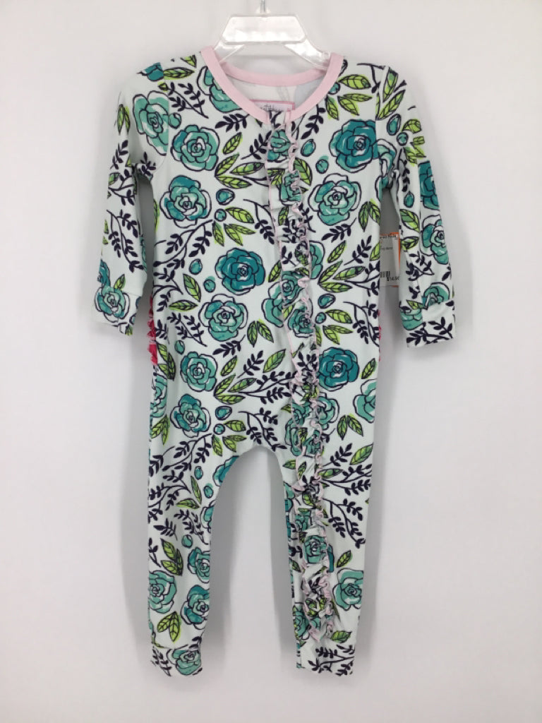 Sweet Honey Child Size 2 Blue Pajamas - girls
