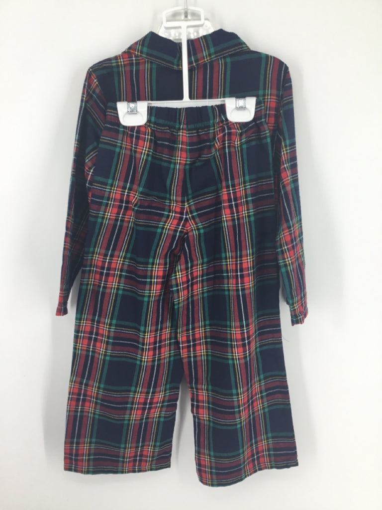 Old Navy Child Size 4 Multi-Color Plaid Pajamas - boys