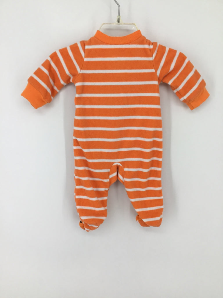R Scoop Child Size Newborn Orange Halloween Sleeper