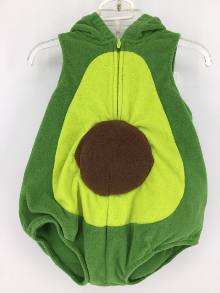 Carter's Child Size 6-9 Months Green Avacado Halloween Costume