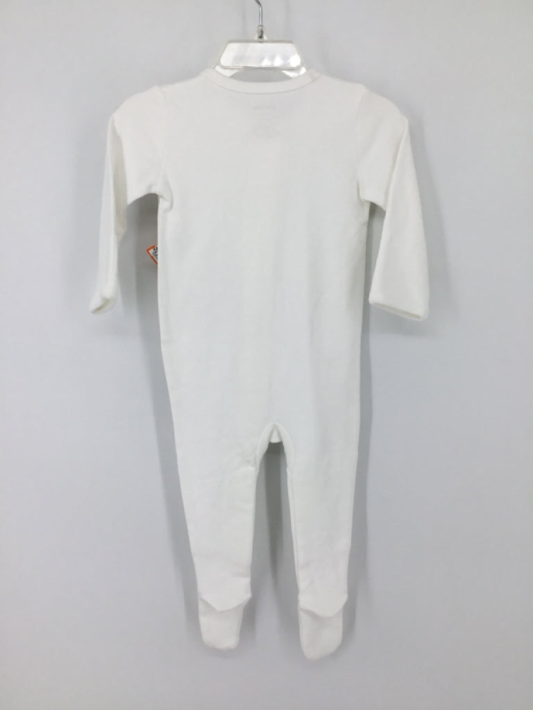 Owlivia Child Size 3-6 Months White Sleepers