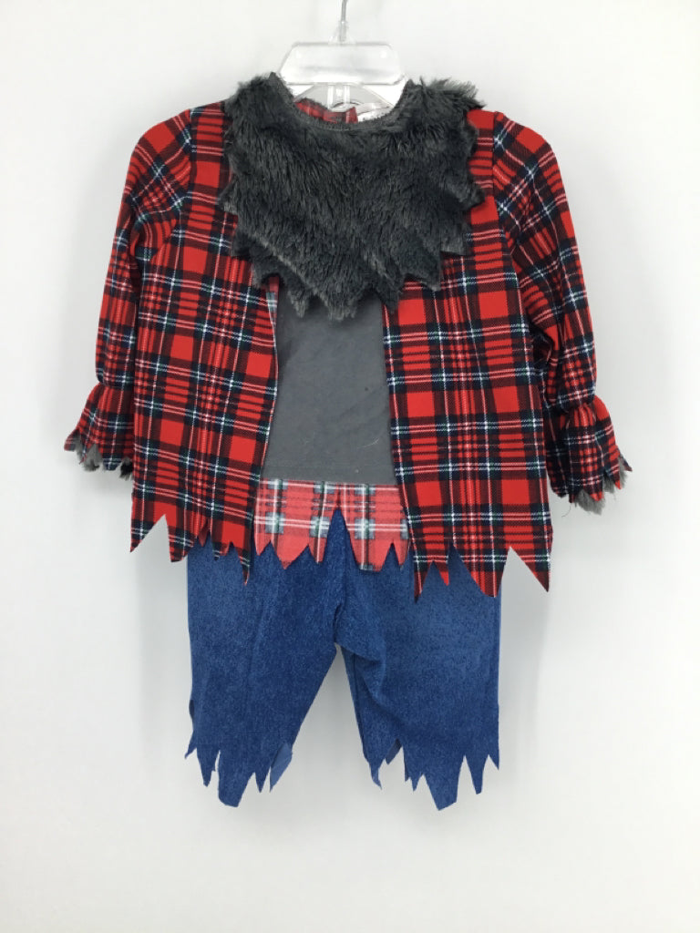 Spirit Child Size 6-12 Months Red Werewolf Halloween Costume