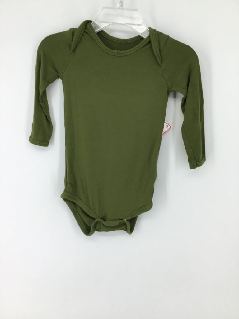 Kyte Child Size 6-12 Months Green Onesie