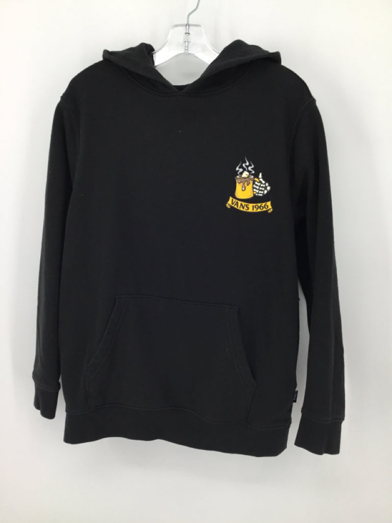 Vans Child Size 10 Black screen printed Sweatshirt - boys
