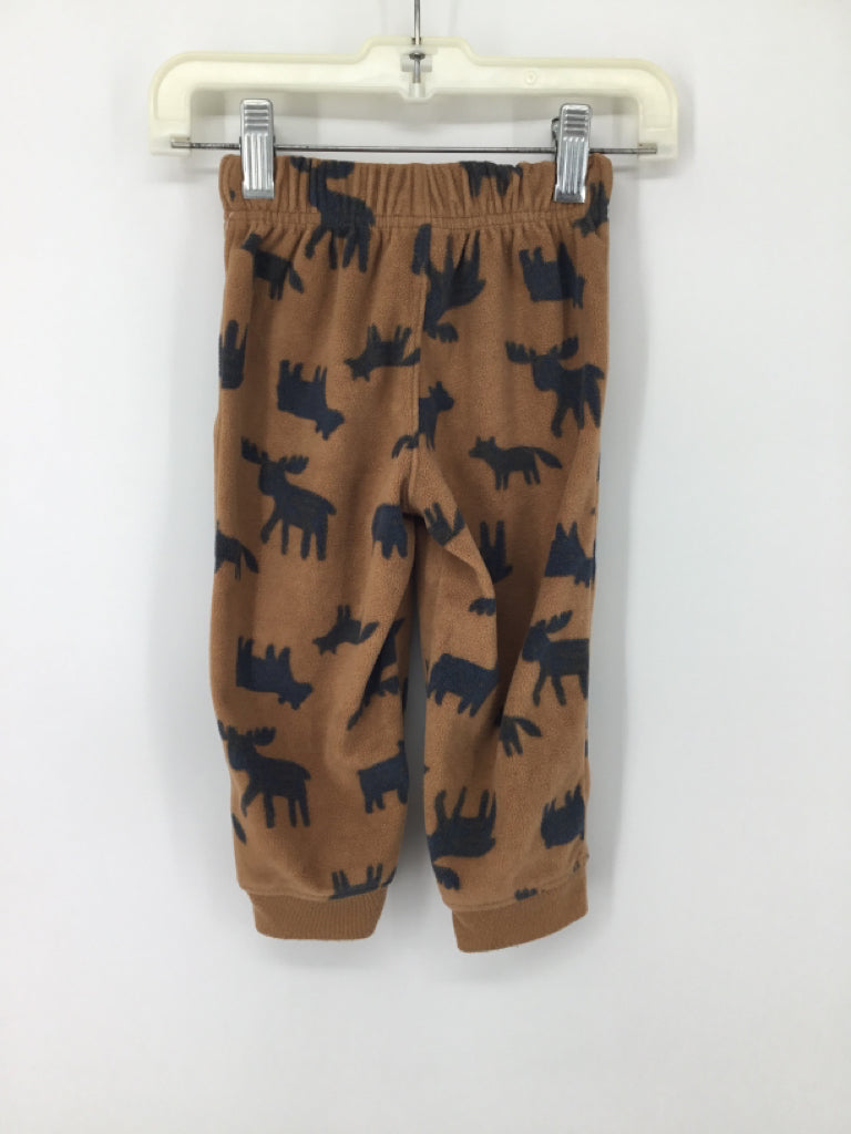 Child of Mine Child Size 18 Months Tan Print Pants - boys