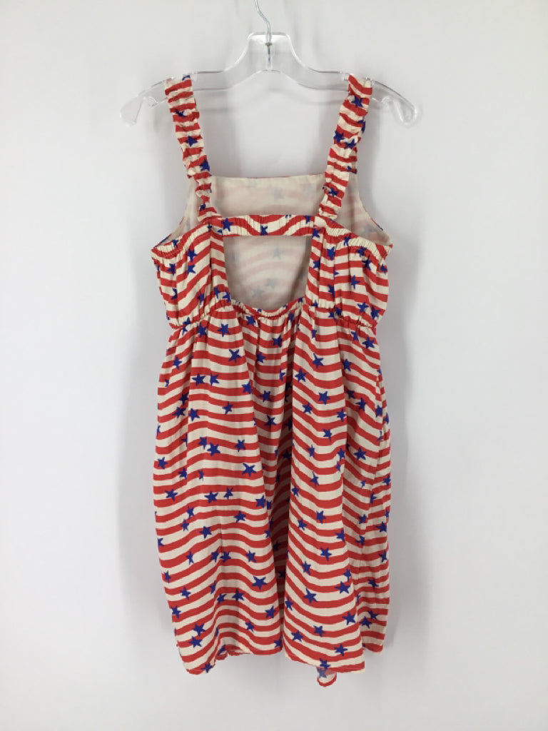 Cat & Jack Child Size 10 Red Stars & Stripes Dress