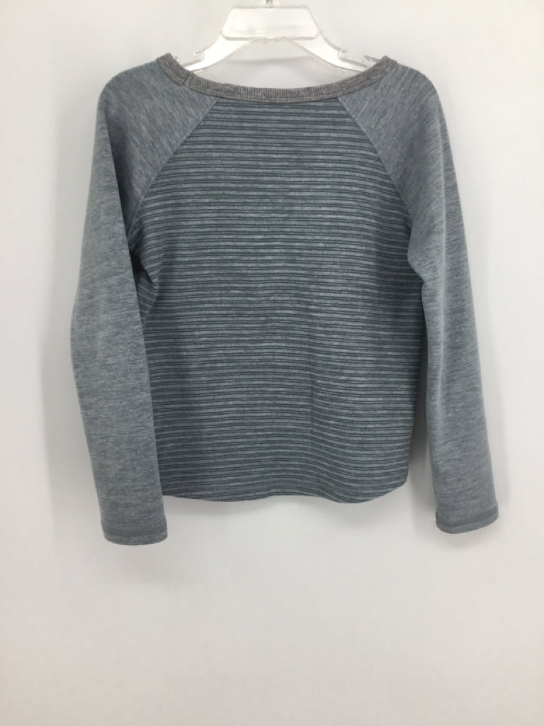 Splendid Child Size 4 Gray Stripe Shirt - boys