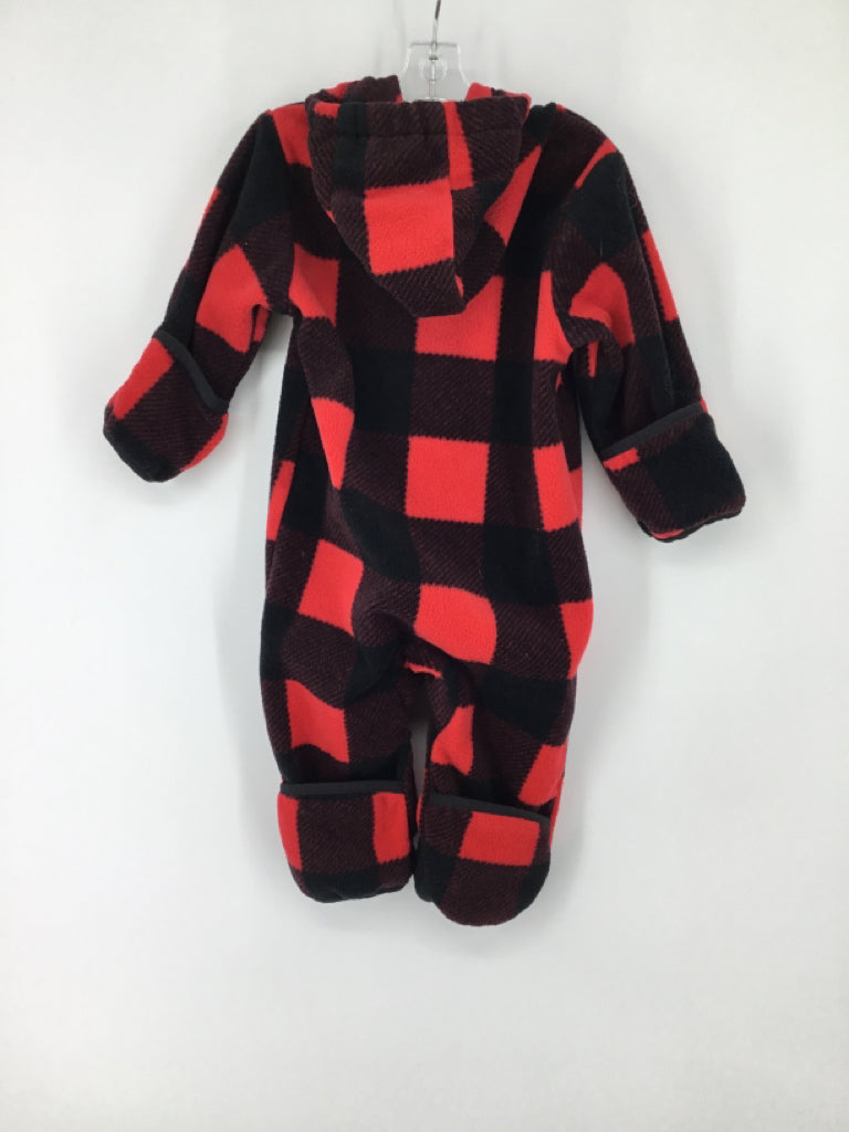 Columbia Child Size 6-12 Months Red Checkered Outerwear - boys
