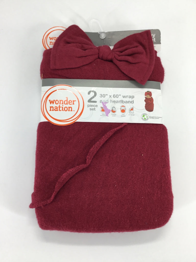 Wonder Nation Child Size Newborn Red Sleep Sacks & Swaddles