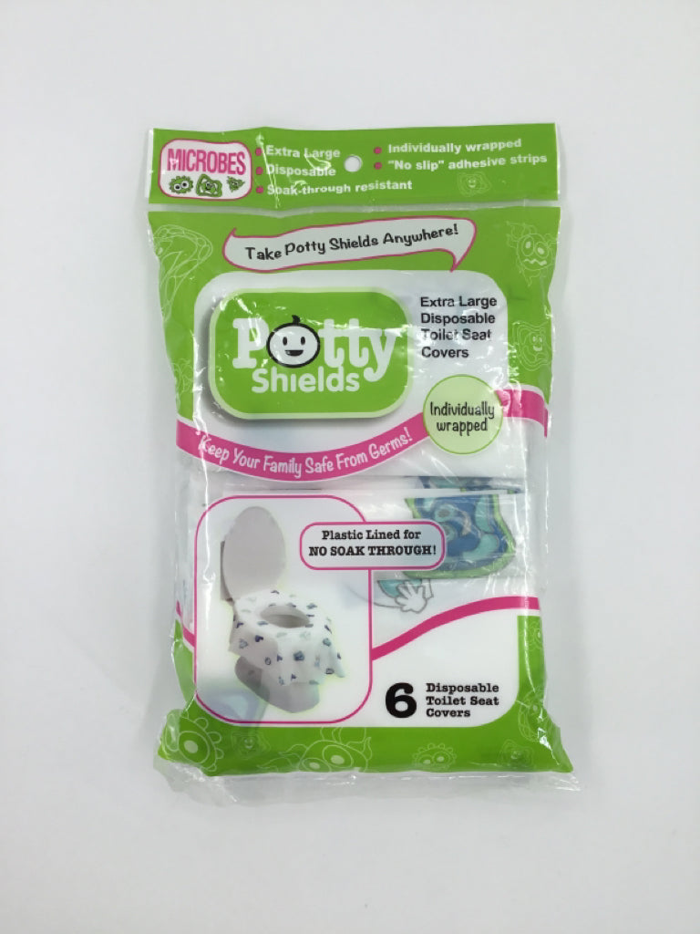 Potty Shields XL Disposable Toilet Seat Covers
