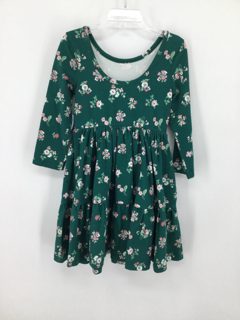 Janie and Jack Child Size 5 Green Dress - girls