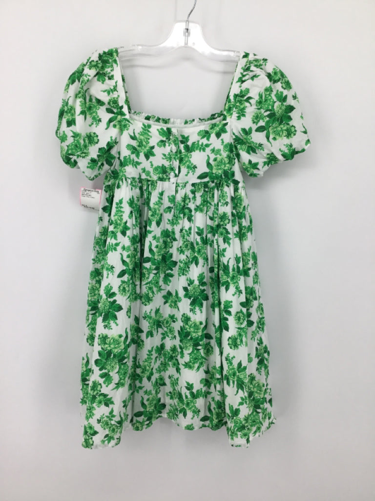 Janie and Jack Child Size 8 Green Dress - girls