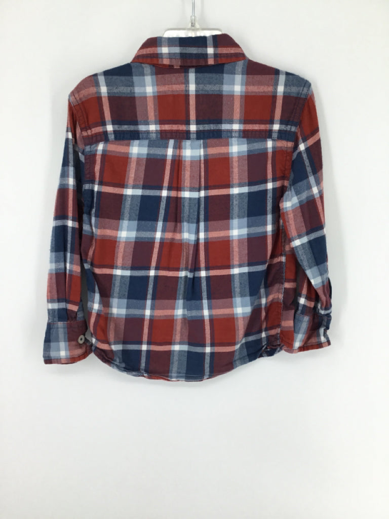 Tucker + Tate Child Size 2 Multi-Color Plaid Shirt - boys