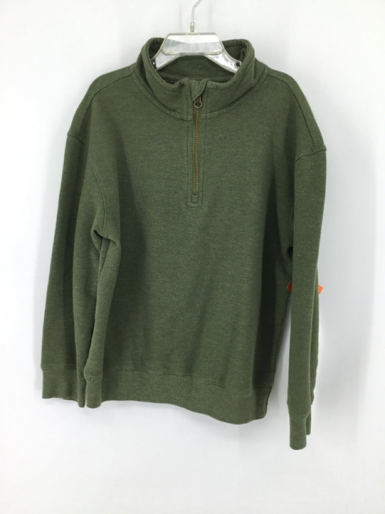 Cat & Jack Child Size 6 Green Solid Shirt - boys