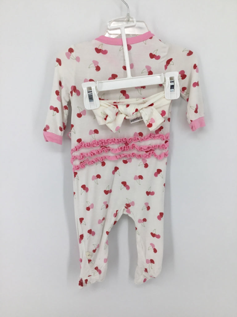 Milkberry Child Size 3-6 Months Pink Sleepers