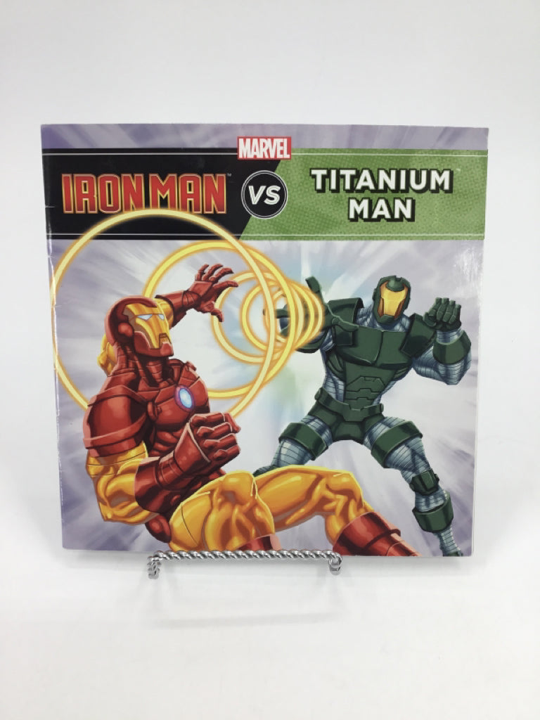 Iron Man vs Titanium Man Paperback Book