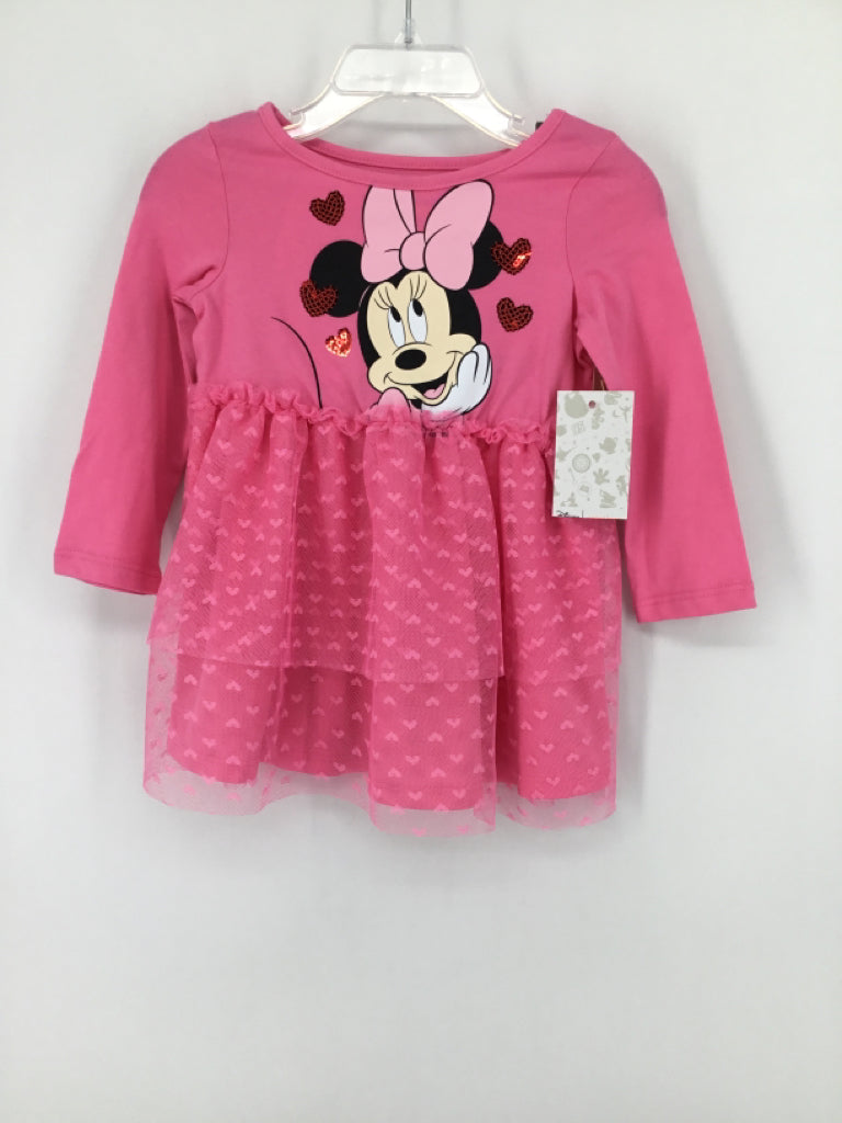 jumping beans + Disney Child Size 12 Months Pink Dress - girls