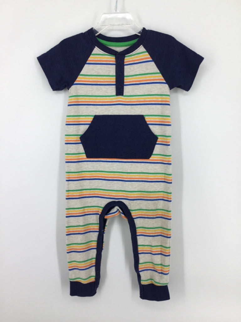 Cat & Jack Child Size 18 Months Multi-Color Stripe Outfit - boys