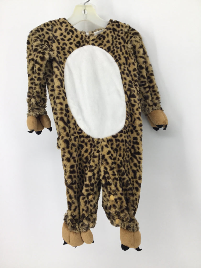 Pottery Barn Kids Child Size 0-6 Months Tan Leopard Halloween Costume