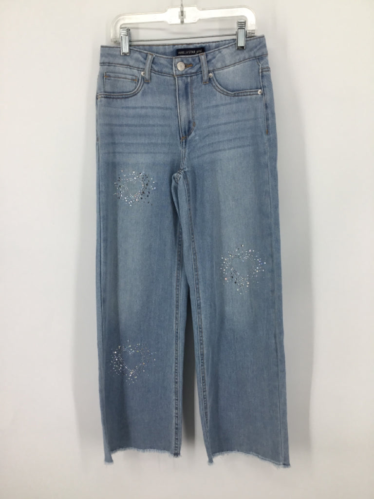 Vanilla Star Girls Child Size 10 Blue Jeans - girls