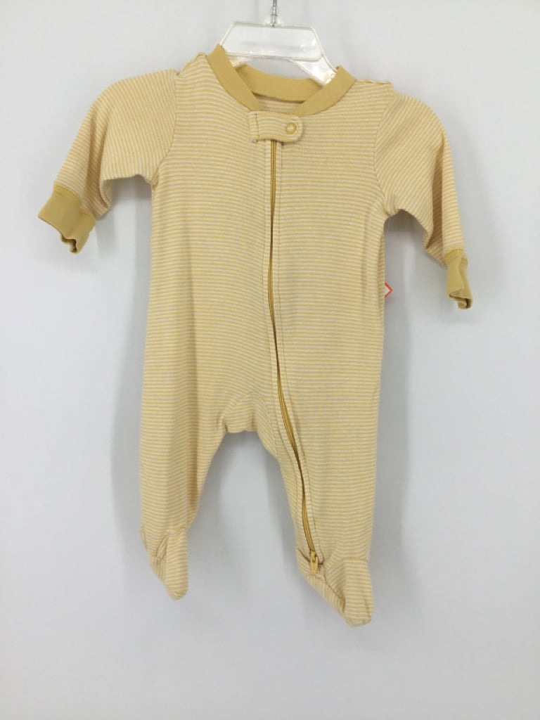 Carter's Child Size 3 Months Yellow Sleepers
